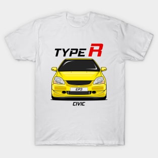 Civic EP3 Type R Yellow T-Shirt